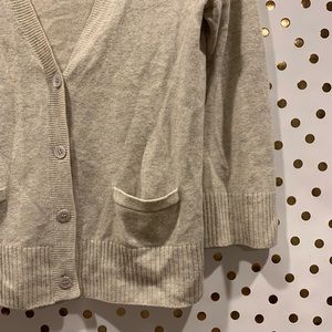 J. Crew Cashmere Boyfriend Cardigan Sweater